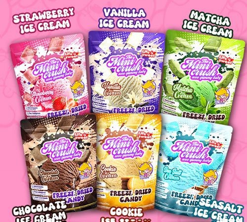 custom freeze dried ice cream