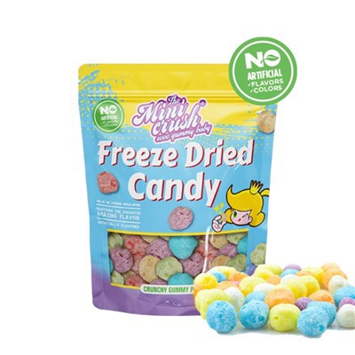 Seche friz soufle kroustiyan (koulè natirèl)